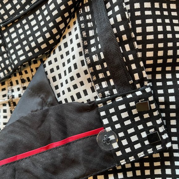 NWOT:Zac and Rachel:  Straight Leg Checkered Dress Pants - Picture 6 of 8